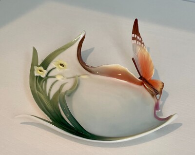 Franz-''Endless Beauty''-PAPILLON-Butterfly Design Candle Holder for 3 1/4'' Pillar