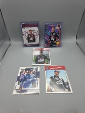 Jimmie Johnson Nascar Trading Card Lot Of 5