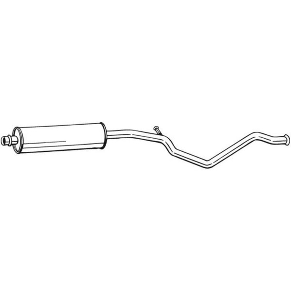 Bosal MittelschalldäMpfer SchalldäMpfer FüR Peugeot 307 SW 3H 2.0 16V 3E-image