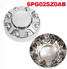 6PG02TRMAB 8-LUG Wheel Center Cap Cover SILVE...