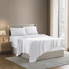 Nestl Full Sheet Set - Luxury 1800 Ultra-Soft Microfiber Bed Sheets - Double