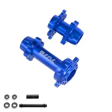 Aluminum Front & Rear Wheel Hex Hub Set for Losi 1/4 Promoto-MX Motorcycle RTR h