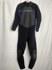 Hyperflex Access Series 3/2 Full Zip Back Blue Wetsuit Women's Size Large