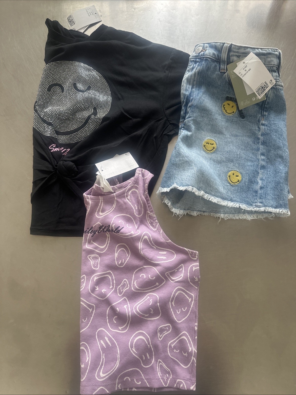 H&M Smiley World Kids Size 14 Outfit Black Girls