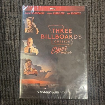 Three Billboards Outside Ebbing, Missouri (DVD, 2017) Brand New Sealed