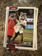 2026 Topps Series 1 Celebration - Baxter #M-1 Diamondbacks Mascot