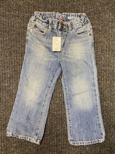 NWT The Children's Place Boys Boot Cut Jeans Adjustable Waist Size 2T