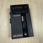vtg Sony WM F46 Recording Walkman AM/FM Radio Cassette Player Parts or Repair