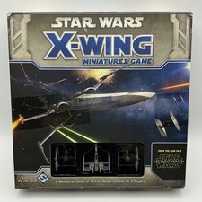 Star Wars X-Wing Miniatures Game Core Set Ships Cards Tokens READ