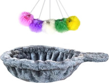 14.6" Grey Nest Basket Lounger Hammock Bed for Cat Tree Tower Replacement, 5-Pac