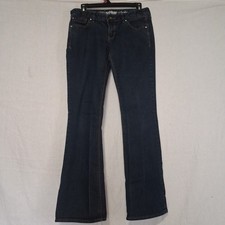   Express Stella Bootcut Jeans Womens 6R Dark Wash Low Rise Regular Fit Denim Y2K