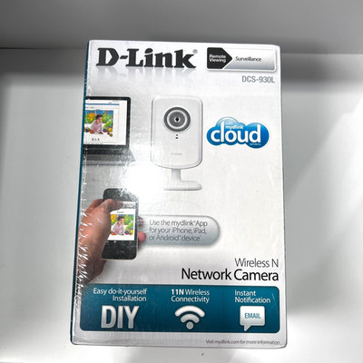 D-Link DCS-930L Wireless N Network Camera Cloud Remote DIY Sealed New