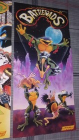 Battletoads Double Dragon Super Nintendo SNES Nintendo Power Promo Poster NES 