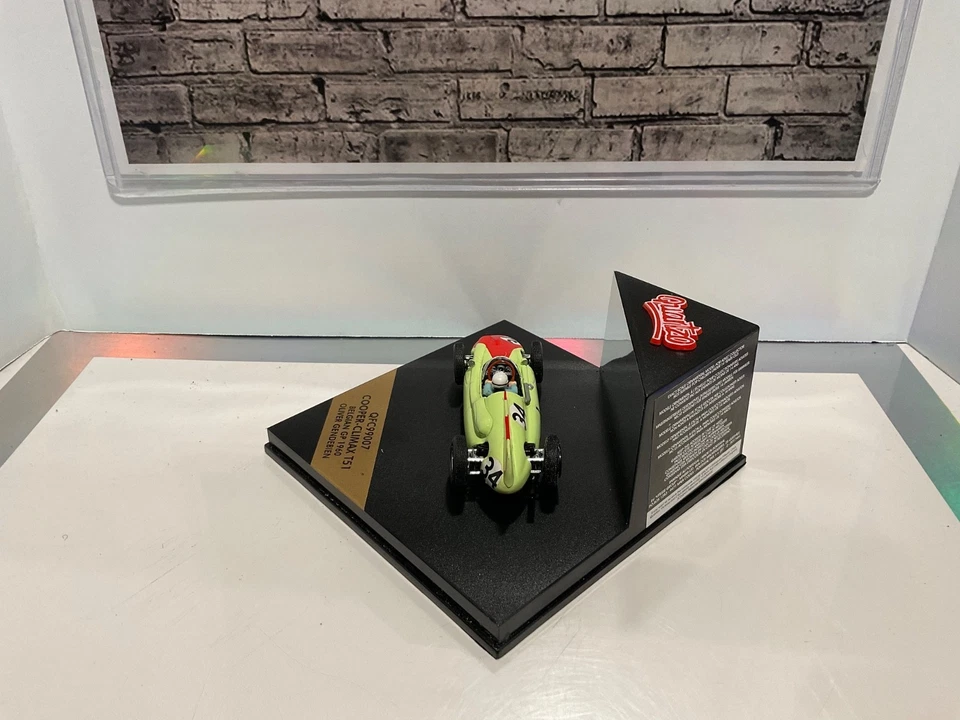 1:43 QUARTZO QFC99007 COOPER CLIMAX T51 BELGIAN GP 1960 OLIVER GENDEBIEN Foto 4 de 4