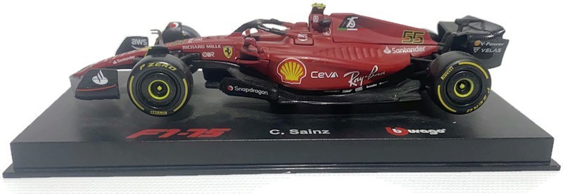 Bburago Ferrari F1 Diecast Model Car 1:32 Scale Lot of 6 Leclerc Raikkonen etc