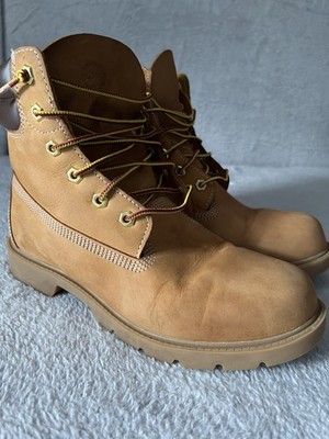 Timberland Women's  6'' Premium Waterproof Boots Wheat Nubuck Size 10 TB1A161G
