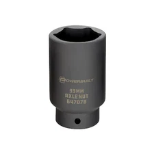 POWERBUILT 647078 1/2" Drive X 33Mm Axle Nut Socket