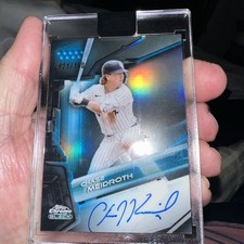 2026 Topps Chrome Black Chase Meidroth Blue Rookie auto #021/150