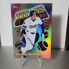 2026 Topps Series 1 Titans of the Game #TOG-1 Shohei Ohtani Dodgers