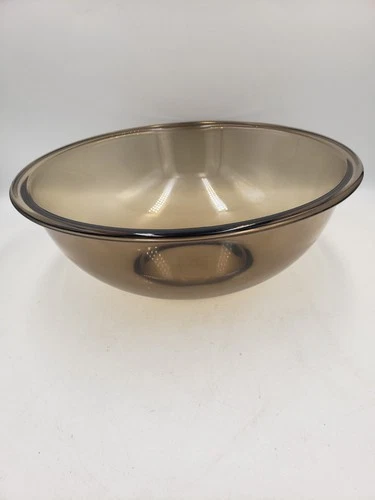 Pyrex 326 Amber 4L / 4Qt  Large Glass Nesting Mixing Bowl USA