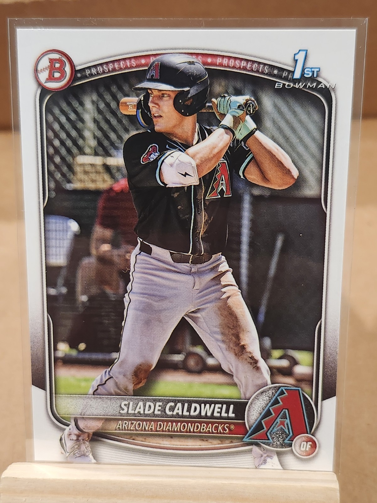 SLADE CALDWELL DBACKS   RC 1st card 2025 BOWMAN PROSPECTS #BP-21