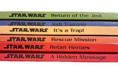 LOT of 6 ME READER Star Wars Hardcover Kids Books 