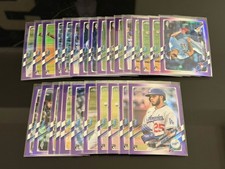 2021 Topps Chrome Update PURPLE REFRACTOR Singles + 2 Card Minimum Plz READ!