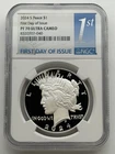 2024-S Peace Silver Proof Dollar $1 NGC PF70 UCAM First Day of Issue FDOI .999