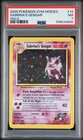2000 POKEMON GYM HEROES HOLO #14 SABRINA'S GENGAR PSA 7