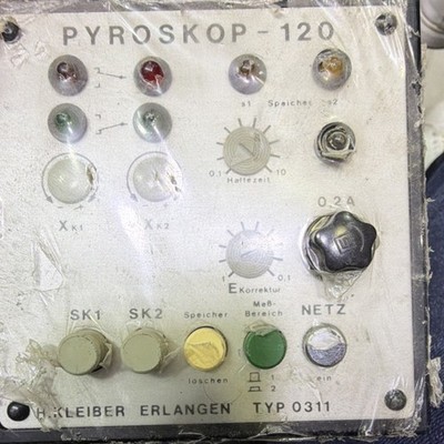 H. Kleiber Erlangen PYROSKOP-120 TYP 0311 Medical Laboratory Equipment