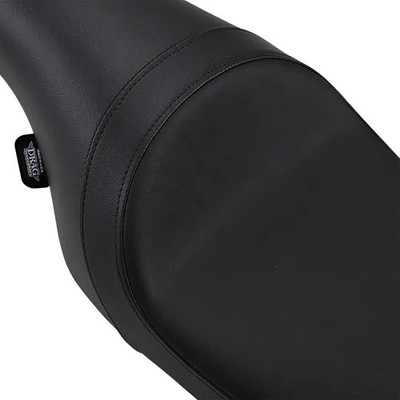 DS Black Leather Vinyl Smooth Predator Seat for Ultra Classic 08-19