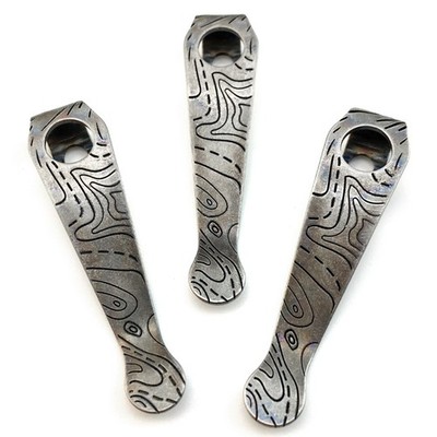 Custom Hand Made Titanium Deep Carry Pocket Clip for Spyderco Para 3 Lightweight