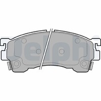 Delphi LP801 Bremsbelagsatz, Scheibenbremse FüR Ford Usa Mazda
