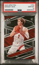 2023 PANINI SPECTRA #153 GRADEY DICK PSA 10