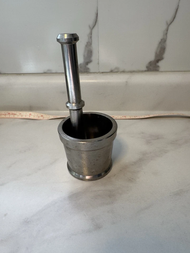 Набор тяжелых пестиков из нержавеющей стали/Khalbatta/Spice Mixer высота 2,5 дюйма - Изображение 2 из 4