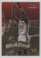 1999-00 Fleer Mystique Gold Dikembe Mutombo #6 HOF g2x