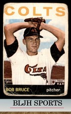 1964 Topps #282 Bob Bruce Houston Colt .45s (see pics)