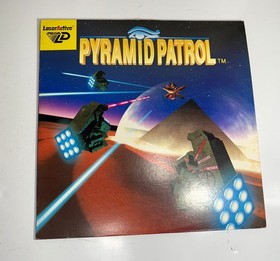 Laser Active PYRAMID PATROL Sega Mega LD 2217 Never Used Sleeve Great Cond 