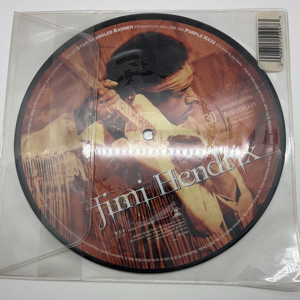 Jimi Hendrix Picture Disc Vinyl Records for sale | eBay