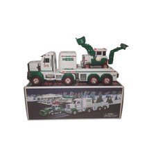 2013 HESS Toy Truck and Tractor - Lights Sound Works - Preowned Cond-SEE DESC