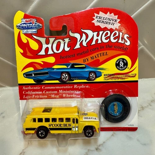 Hot Wheels Vintage Collection Series II Redline S'Cool School Bus #11522