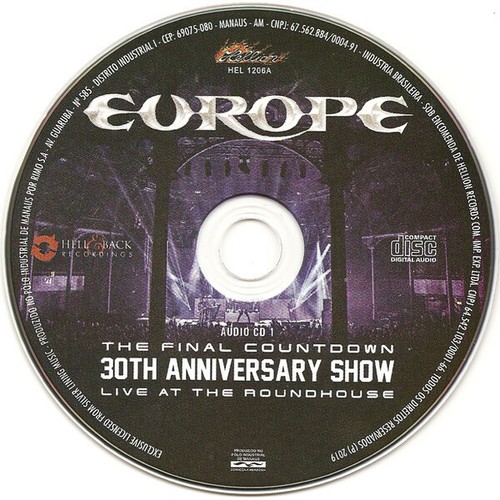 EUROPE – The Final Countdown 30th Ann. Show - Live At The Roundhouse DVD + DCD - Bild 3 von 5