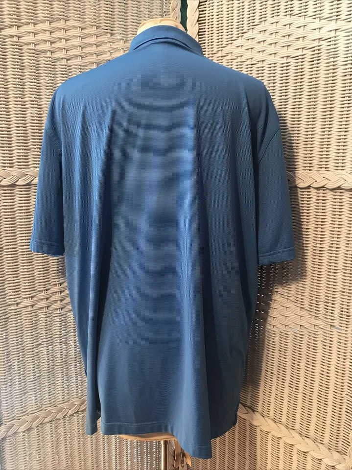 Callaway Opti Dri Mens Polyester Golf Polo Shirt XL Magnetic Blue - Image 2 of 4