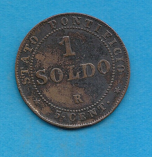 MM863-PIO IX-1 Penny 1866-R
