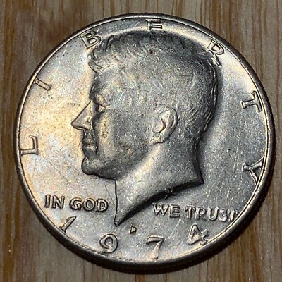1974 D Kennedy Half Dollar - D Mint Mark Filled In ERROR - Amazing