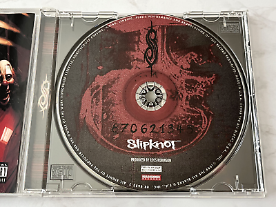 Slipknot Self Titled CD ORIGINAL 1999 Roadrunner RR 8655-2 Slipknot Self Titled CD ORIGINAL 1999 Roadrunner RR 8655-2