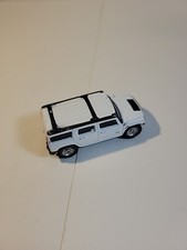 Maisto 1/64 Die Cast H2 Hummer White
