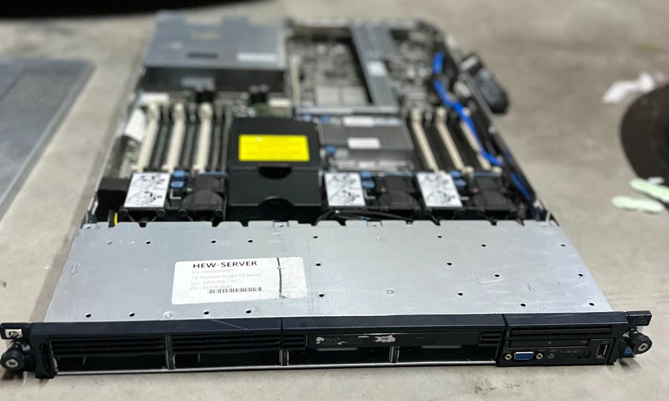 HP Proliant DL360 G6 Intel Xeon X5560 SLBF4 2.8 8GB RAM System Board 493799-001 - Image 2 of 4