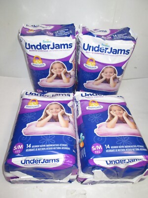 Pampers Underjams Sizes (56) Procter Gamble S/M Pampers Underjams