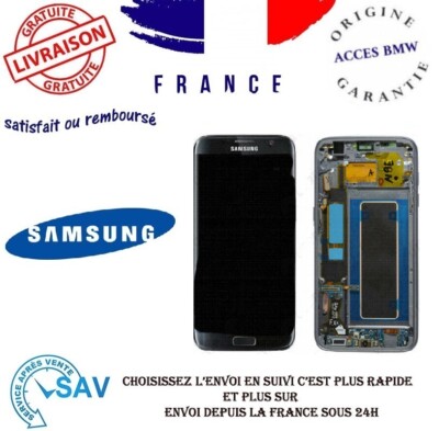 Vitre Tactile Ecran LCD Assemblé Complet pour Samsung Galaxy S7 Edge